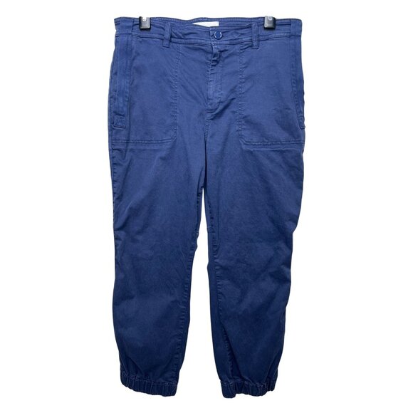 Anthropologie Womens The Richie Slim Joggers Tapered Leg Mid-Rise Pants Size 12 - Picture 3 of 16